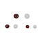 Round Flatback Glass Rhinestone Mix by Bead Landing™